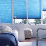 Design della camera da letto in colori pastello