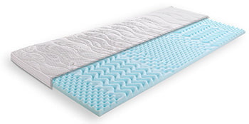 Topper realizzato con questo materiale