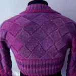 Maglione lavorato a maglia entrilak