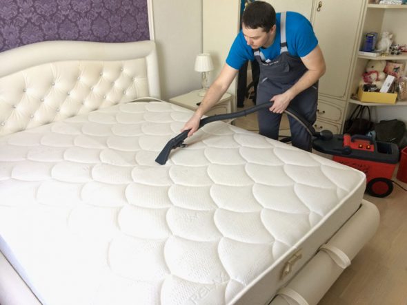 Nettoyage à sec de matelas