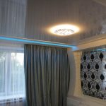 Cornice a doppia fila per soffitto teso