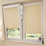 Mini tende a rullo beige