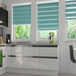 Tende giorno notte nel design della cucina