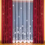 Tende luminose su una cornice a parete
