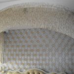Le cornici flessibili possono essere utilizzate per decorare la testiera del letto