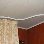 Bastone per tenda da bagno flessibile a forma di onda