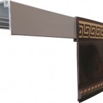 Cornice metallica chiusa