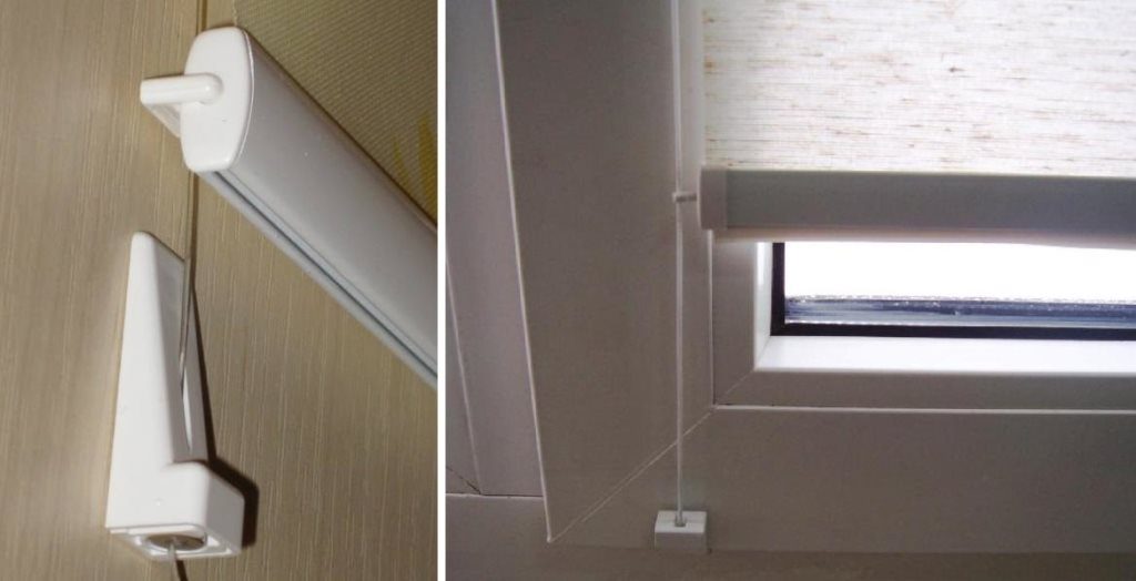 Installazione della linea del sistema di tende a rullo mini