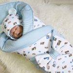 Coperta autunnale con fiocco bifacciale per bambino