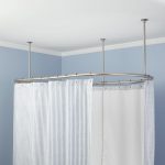 Cornice ovale con supporto a soffitto: affidabile ed elegante