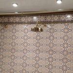 Bastone per tenda a forma di U per il bagno