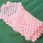 Plaid di colore rosa tenue Nuvola