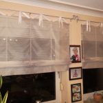 Tende a strisce romane per finestre da cucina
