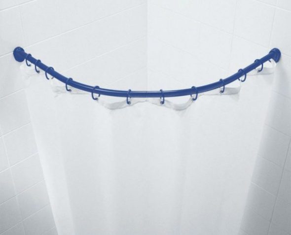 Bilanciere blu semicircolare