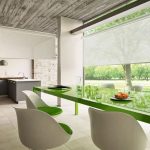 Piano del tavolo da pranzo in acrilico