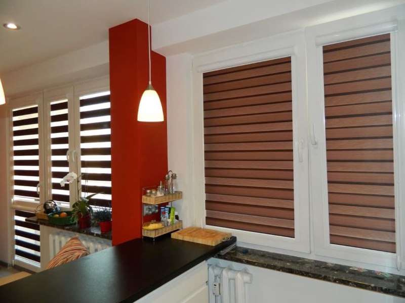 Tende a rullo Zebra con guide