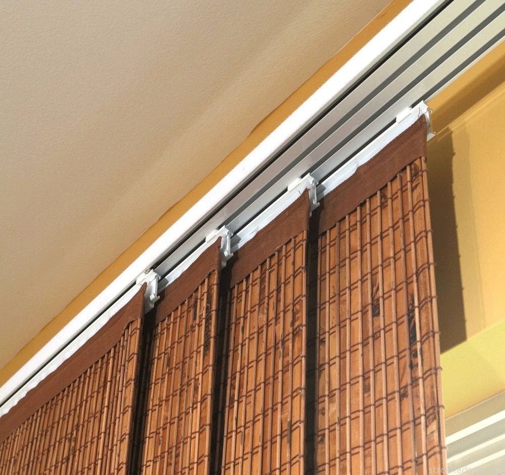 Tende scorrevoli in bambù per balcone o loggia