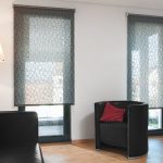 Tende a rullo aperte in materiale traslucido