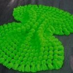 Coperta verde succosa per neonato