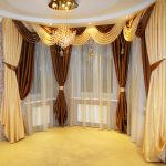 Cornice flessibile a tre file nascosta nella nicchia del soffitto