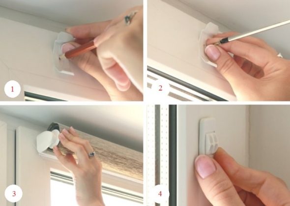 Installazione mediante viti autofilettanti