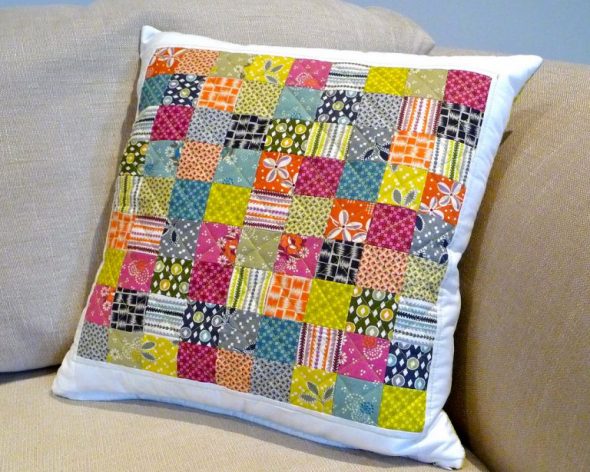 Patchwork di cuscini decorativi