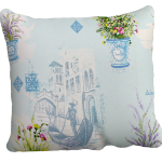 Cuscino decorativo in stile provenzale con una bella stampa