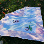 Coperta per bambini realizzata con maglioni dal design interessante