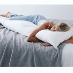 Cuscino lungo dritto bianco