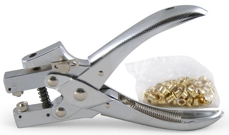 Perforatrice per occhielli fai da te Kangaro