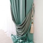 Splendida tenda turchese con gancio