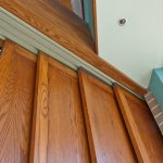 Guida per tende giapponese in legno