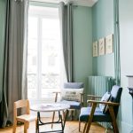 Pavimento in parquet in un soggiorno moderno