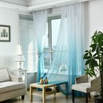 Tulle con transizione di colore all'interno della sala