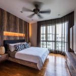 Ventilatore a soffitto in camera da letto