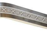 Cornice in plastica per il montaggio a soffitto delle tende