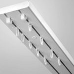 Binario per cornice del soffitto in plastica