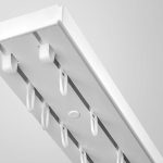 Binario in plastica per cornice del soffitto