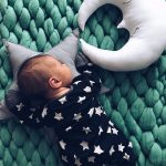 Bellissima coperta per neonati color smeraldo