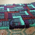 Coperta maglione patchwork