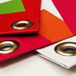 Cartelle di carta con occhielli metallici