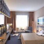 Design della camera da letto in stile moderno