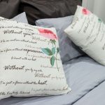 Cuscini romantici carini per l'arredamento