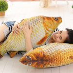 Cuscino antistress molto originale a forma di pesce