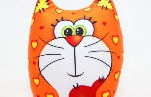 Cuscino antistress Gatto innamorato