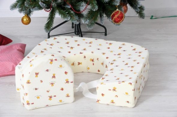 Cuscino per l'allattamento per gemelli
