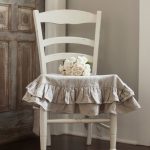 Cuscino per sedia con costine