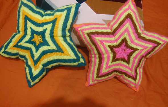 Cuscino a forma di stella