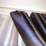 Cornice in plastica per il montaggio a soffitto delle tende