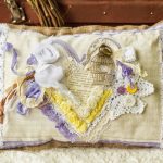 Cuscino di lusso fatto a mano in stile provenzale